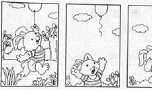 小花猫落水看图写话