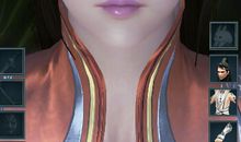 嘴角的那一抹淡淡的紫