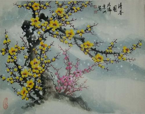 凌寒的梅花