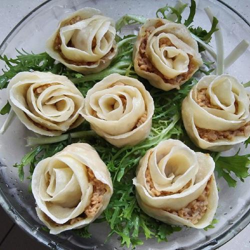 学习制作花卷