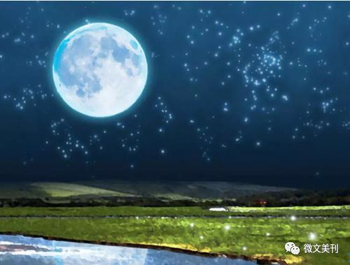 凉爽的夏夜