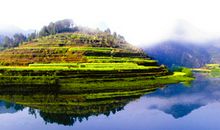 家门前的山水风景