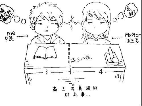 那个时候在同一张桌子
