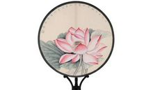 手绘团扇