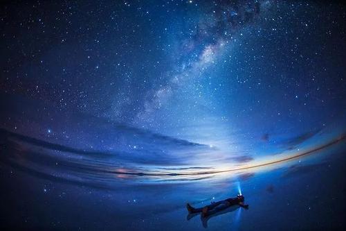 星空，自然，消失