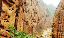 记宝鸡的灵宝峡