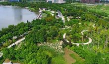 美丽的天镜湖公园