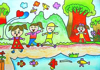 丰富多彩的童年书籍作为同伴