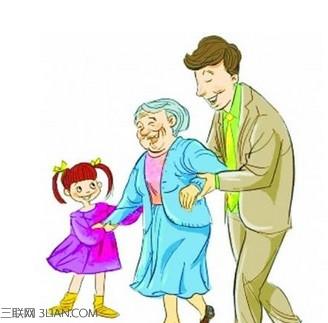 孝敬父母卡通的启示