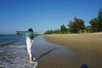 海滩，我来了