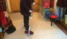 今天我帮奶奶做家务