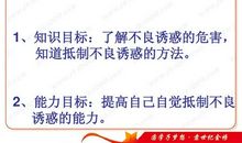 抵制不良诱惑，预防违法犯罪