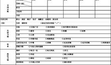 “自我调查表”