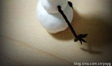 小雪人，让我与以往不一样