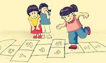 我的课余生活——跳房子