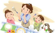 我和妈妈来比赛