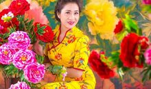 像花儿那样自由绽放