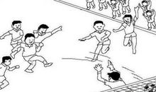 小小足球赛看图作文