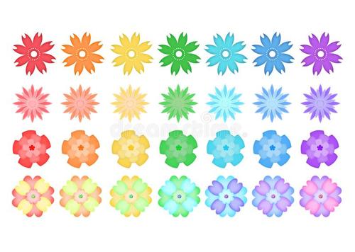 彩虹花