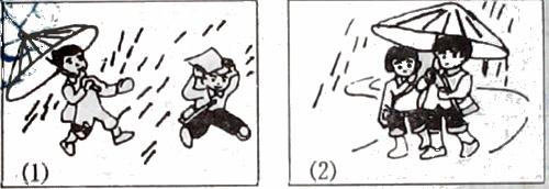 看图片，在雨天写词