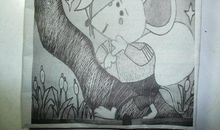 老鼠偷蛋看图写话100字