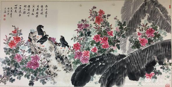 枫林写意