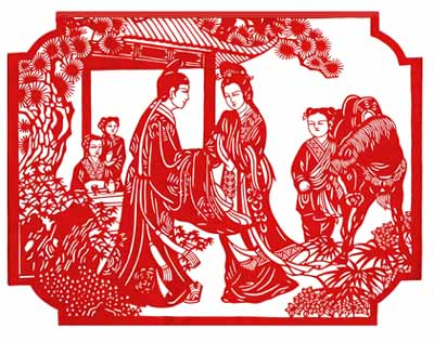 我最喜欢的作业“剪纸”