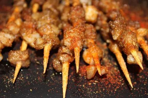 美味羊肉串