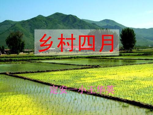 山村四月