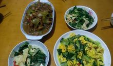 我第一次学炒菜