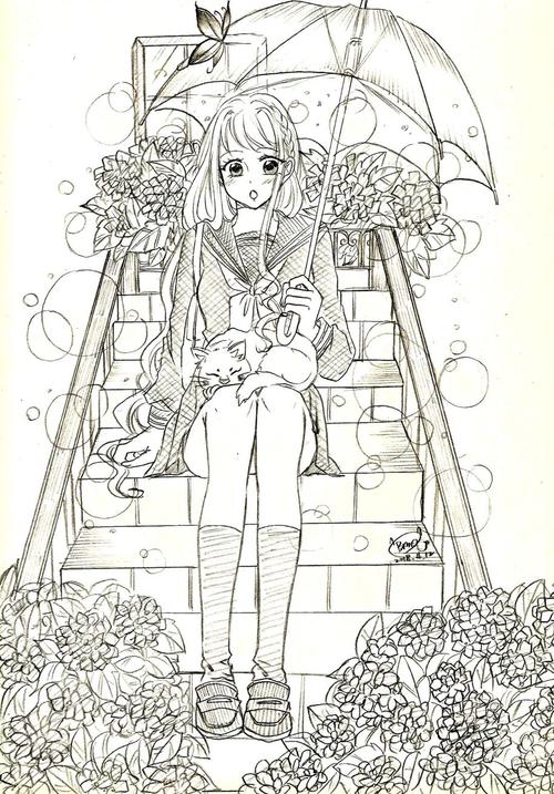 下雨
