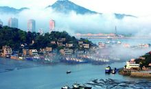 美丽的渔港古城