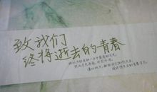 致我们即将逝去青春