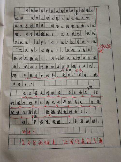 围绕中心含义写六年级作文