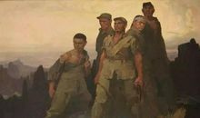 读巜狼牙山五壮士》有感