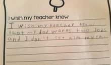 我希望爸爸有更多的时间陪我