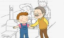 我给老奶奶让座