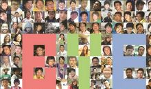 一张灿烂的笑脸