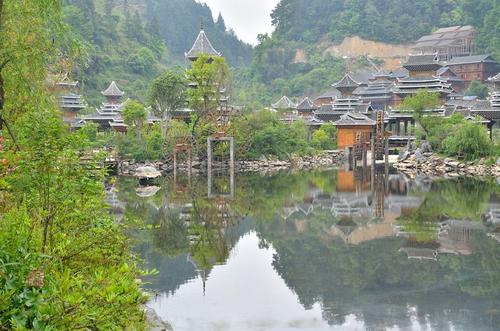 早上参观董寨