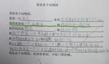 描写我们家是动物园的作文