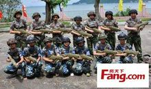 第一次参加真人CS拓展训练