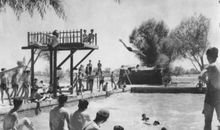 难忘第一次游泳