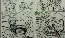 有趣的鸡蛋壳看图写话二年级