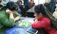 学下跳子棋