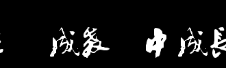 书法成长