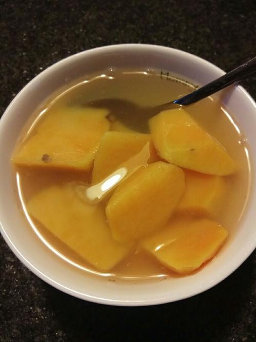 美味的红薯汤