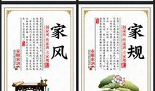 我家的家训及家规