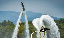 精彩的“空中飞人”