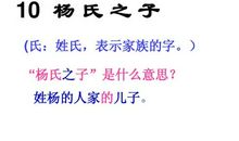 杨氏之子读后感