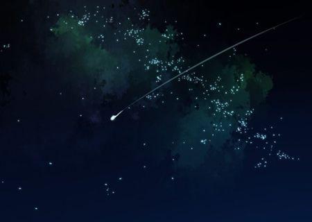流星过去时